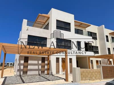 Last Corner Townhouse villa for sale at Almaza Bay Selection 1 full sea view in prime location
