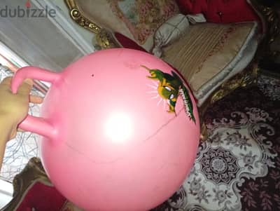 حصان نطاط حجم كبير وكره نطاطه ومرجيحه ميزان
