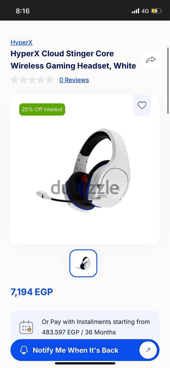 HyperX Gaming headset's 3