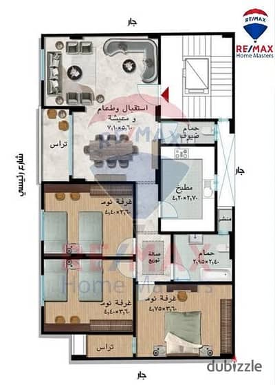 شقة مميزة للبيع في المنصورة - الزعفران