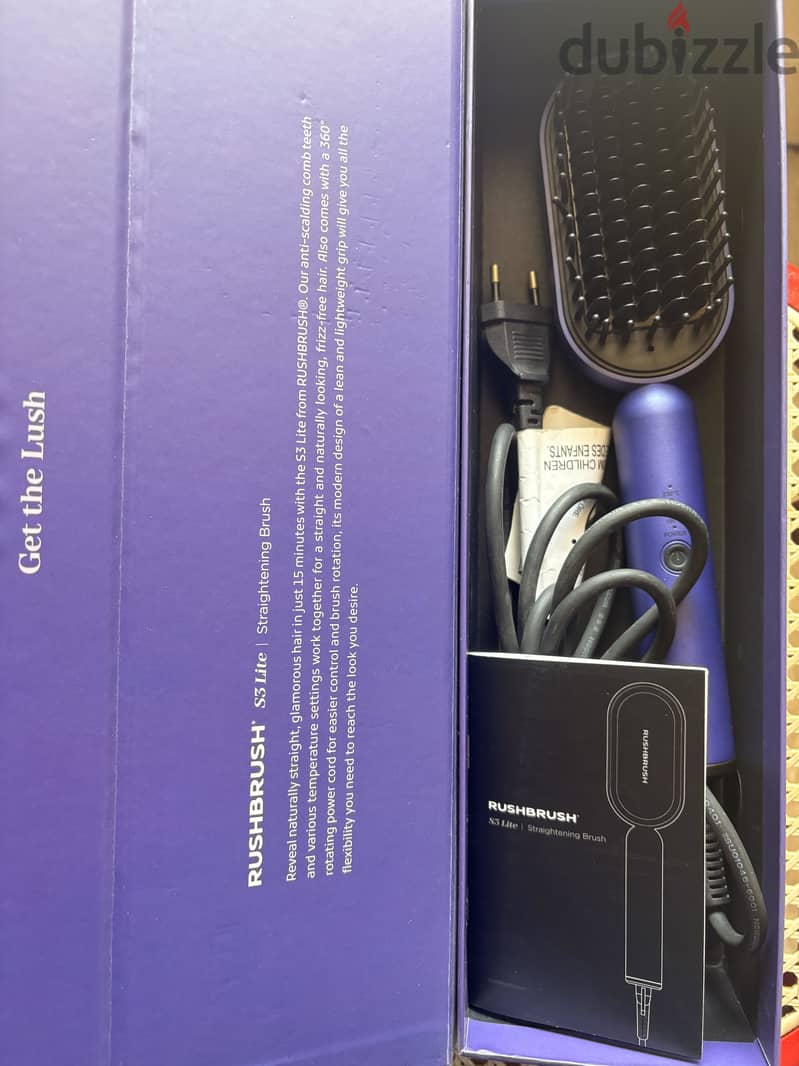 RUSH BRUSH BARELY USED 4