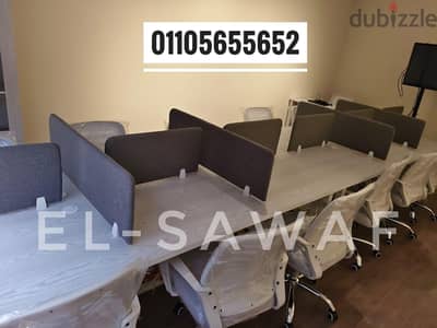 خلية عمل خشبmdfاسباني،ورك ستيشن،بارتيشن،work station،خليه عمل
