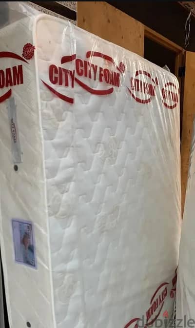 مرتبة سيتي فوم city foam استخدام ٦ شهور فقط،بالفاتورة