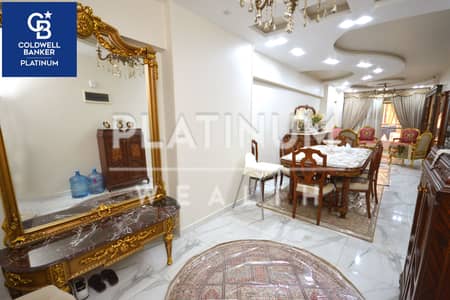 Super-luxury finishings All utilities included  Open view of the plaza Apartment for sale, 149 m, Smouha, priced