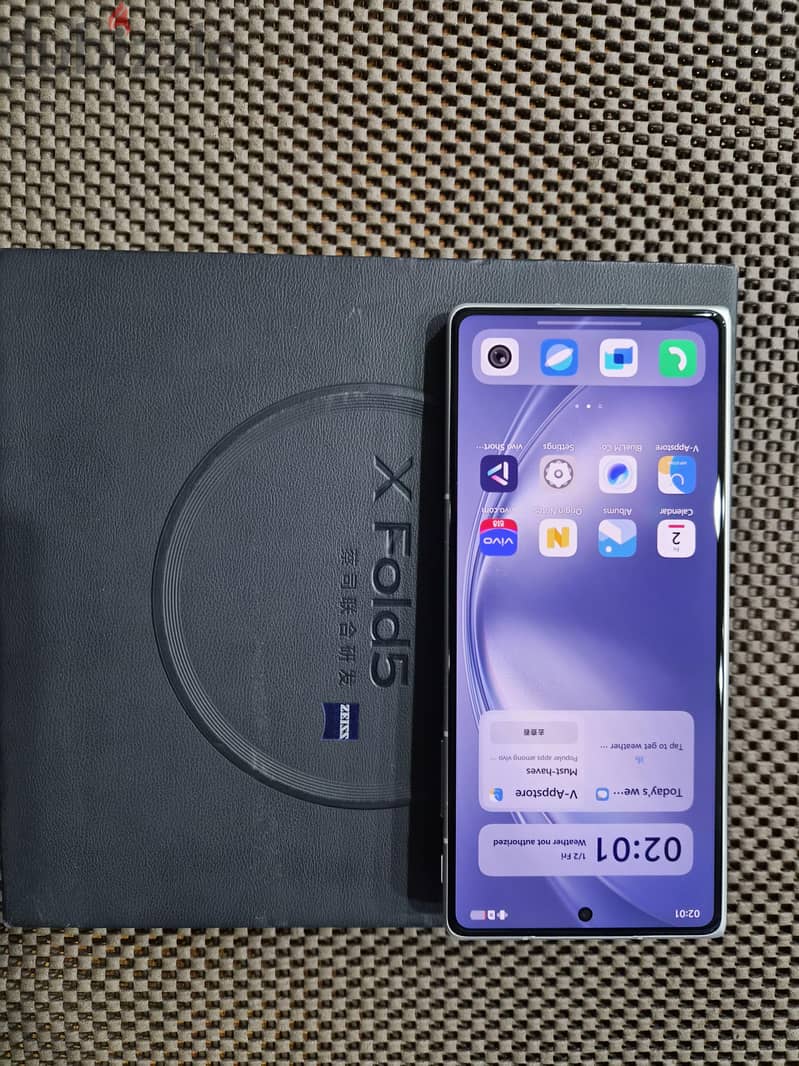 Vivo X Fold 5 512+12 مدفوع الضريبة 2