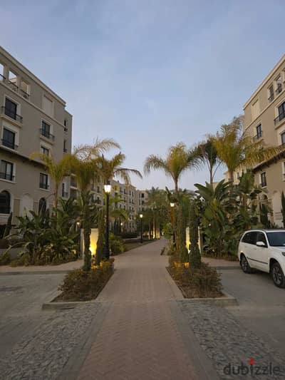 “For rent: 1-bedroom apartment with a private garden in Village West Compound, Sheikh Zayed. ”