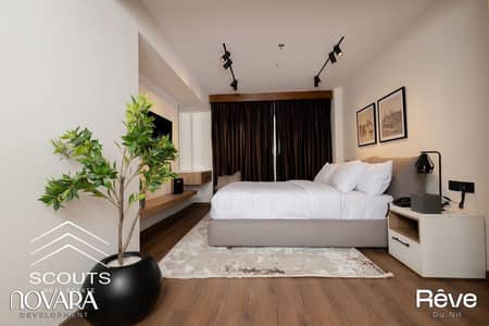 شقة  بخصم 50%  3 غرف  open view  فيو علي السنترال بارك  شقه للبيع في تاج سيتي taj city التجمع الخامس القاهره الجديده new cairo امام مطار القاهرة  مباش