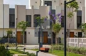 Townhouse for sale, immediate delivery, with a landscape view, lowest price in the market for a quick sale in Al Burouj Compound, Shorouk City