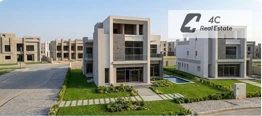 فيلا ستاند الون للبيع باقل قسط شهري في الماركت 355 م اوبن فيو في كمبوند سعادة نيو كايرو التجمع الخامس  Saada New Cairo Compound Fifth Settlement