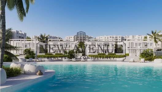 شاليه متشطب بالكامل بإطلالة مباشرة على البحيرة فى دى باى الساحل الشمالى تطوير مصر D-Bay North Coast Tatweer Misr
