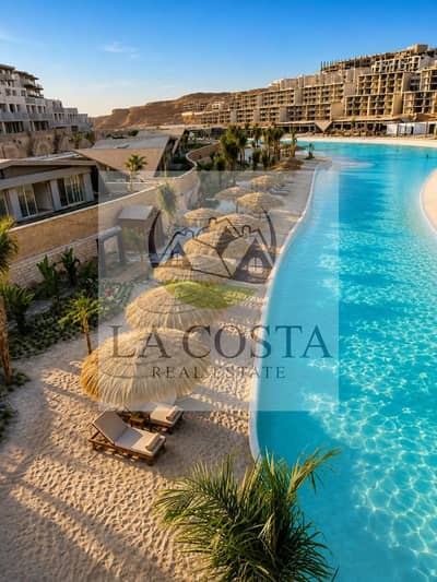 resale for quick sale luxury fully finished chalet with garden in iL monte galala - Ain sokhna ready to move