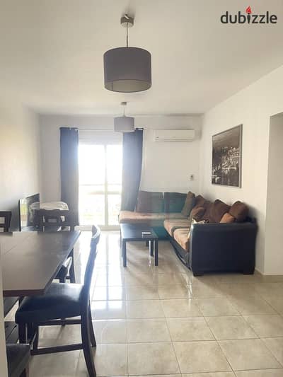 Furnished apartment for rent modern furniture prime floor next to the Eastern Market 119M layout 3rooms(1 master)-3bathrooms in Al Rehab 7phaseb