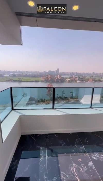 Hotel Suite by InterContinental – Fully Finished & Furnished First row on the Nile Corniche with Pyramids view with 6M ROI .