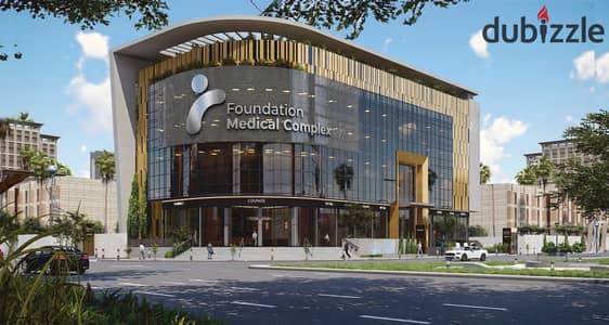 With Downpayment 210k Shop Ground for Sale in October Gardens, 6 of October City With installments, 30 M
