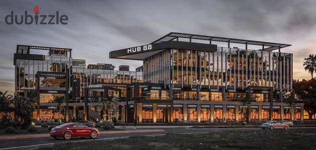 محل تجاري للبيع 35م في HUB 88 MALL مع شركه اداره و تشغيل قويه فرصه استثماريه Prime Location بمقدم 10% فقط