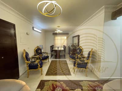 Apartment for sale in my city, wide garden view, clear double face overlooking the street and garden next to the mosque, services and Mahmud Al-Far supermarket