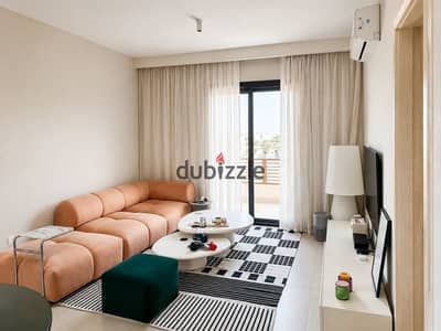 Fully finished chalet  with sea view  for sale in Cali Coast prime location in Ras El Hekma