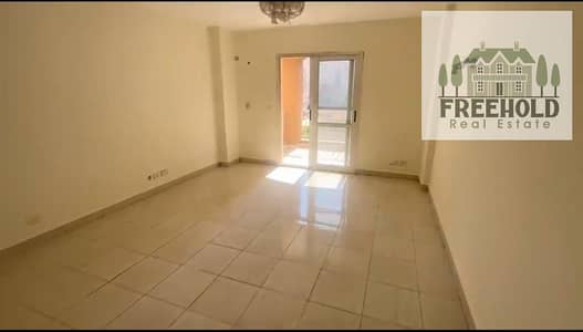 **Empty apartment for rent in Madinaty B1, 135 sqm, wide garden view, prime location, minutes from services, banks complex & Open Air Mall. **
