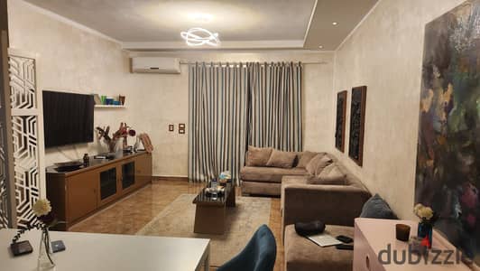 Furnished Apartment for Rent in Madinaty B7 | 90 SQM + 55 SQM Private Garden | First Occupancy