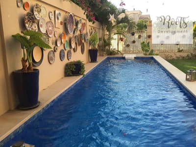 للبيع فيلا فاخرة كورنر متشطبه بحمام سباحة فى كمبوند رويال سيتى - الشيخ زايد For Sale Corner Standalone Villa in Royal City , AlSheikh Zayed.