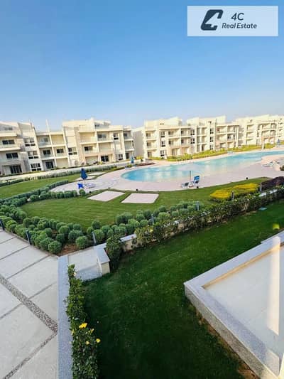 باقل من سعر الماركت شاليه ريسيل فوري Aroma العين السخنة تشطيب كامل Lagoon View Open view landscape بتفسيمه مميزة جاهزة للمعاينه و الاستلام