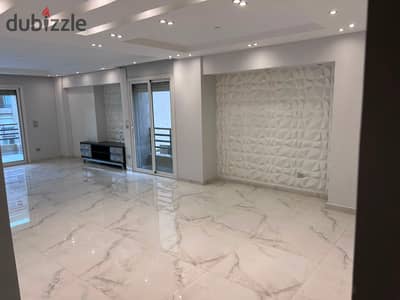 Apartment for rent with kitchen and air conditioning in The Square compound, elevator available, ultra super lux finishing