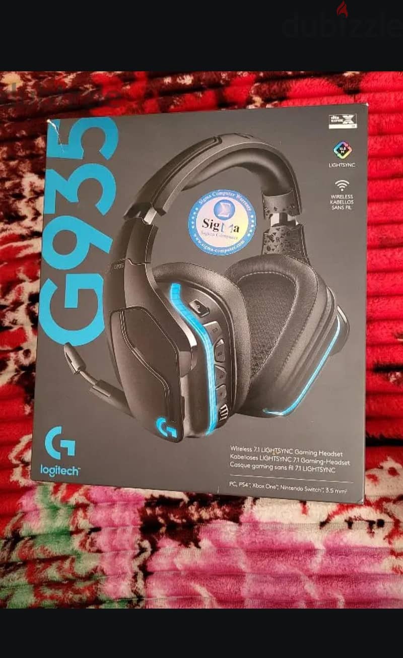 HeadSet Logitech g935 Wireless 1