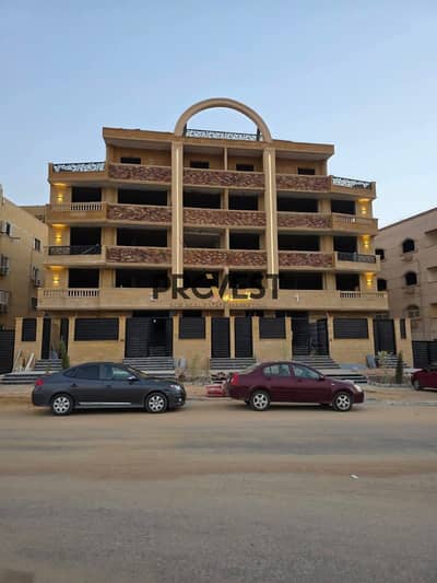 For sale, an apartment 210 meters, half-finished in Al-Shorouk - front-facing at a bargain price