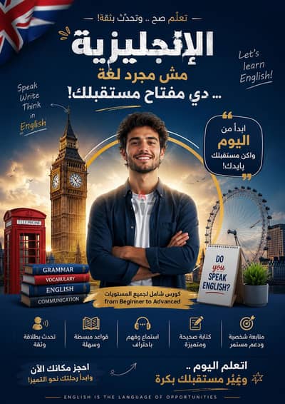 معلم انجليزي متميز English teacher
