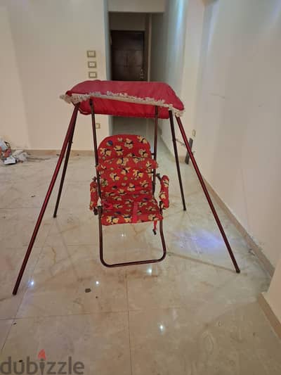 مرجيحة حديد للاطفال