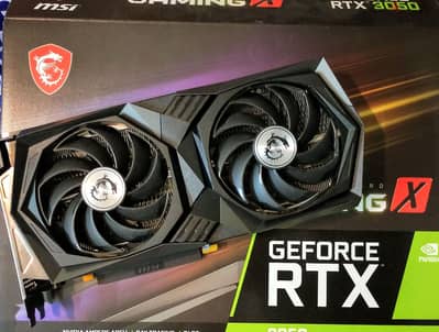 MSI RTX 3050 8GB GAMING X
