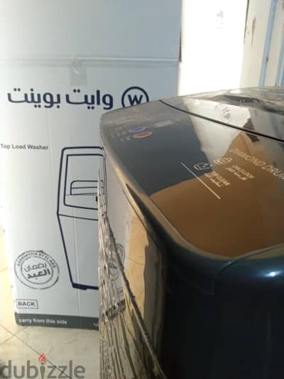 غسالة ملابس وايت بوينت 9 كيلو فوق اوتوماتيك