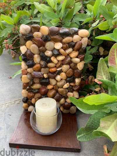 hand made Mosaic candles holder