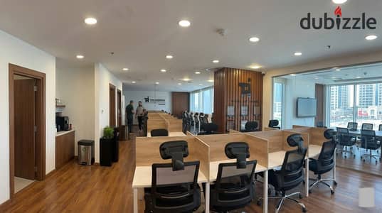 Distinctive administrative headquarters 150m air-conditioned for rent in the strongest business complex at Trivium Square Fifth Settlement