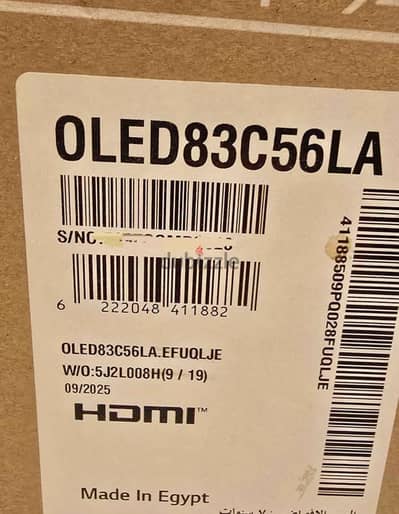 Oled TV 65 C5 83 evo