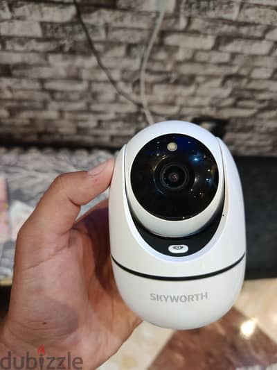 كاميرا skyworth جودة 2k بتشتغل wifi و Lan كسر زيرو فيها رؤية ليلية