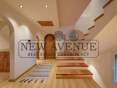 Fully Finished Villa plus Penthouse with imported Furniture All natural Wood with Kitchen and AC’s in Mivida Views 2 New Cairo developed by Emaar Misr