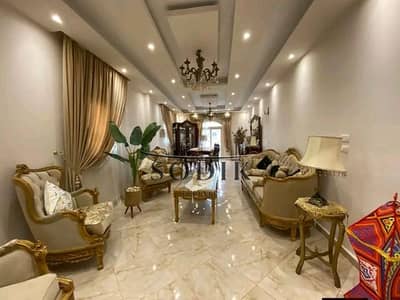 Apartment for sale in Obour City, 7th District, villas, one of the most prestigious areas in Obour, a district of palaces and villas. Prime location,