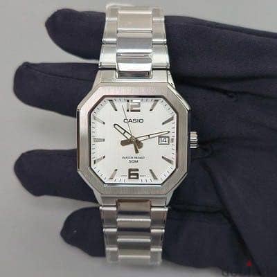 Casio Men's Analog Watch MTP-B195D-7AVDF, 46.5 mm ساعه كاسيو