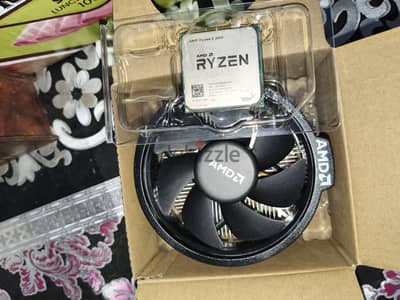 بروسيسور Ryzen 5 2600 تراي ومعاه المروحه