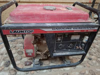 مولد كهرباء بنزين LAUNTOP EG5000 للبيع – يحتاج بطارية فقط