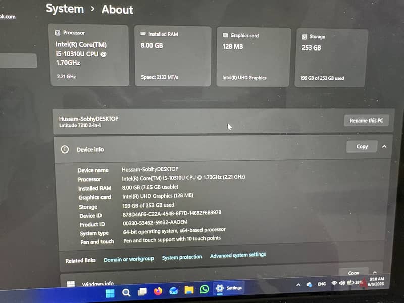Dell Latitude (Touch Screen) 2