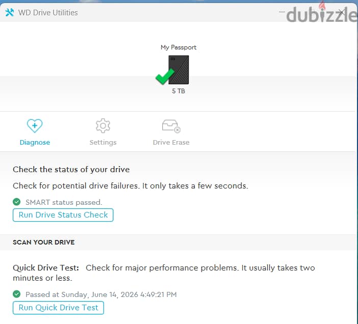 External Harddisk 5TB WD 15