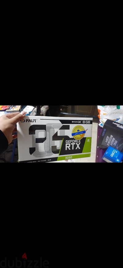كرت شاشه rtx 3050 كسر زيرو بدون ضمان استعمال شهر