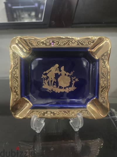 Limoges Castel Ashtray