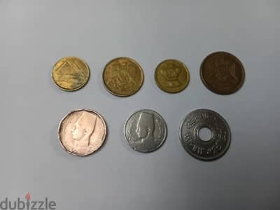 سبع عملات مصرية