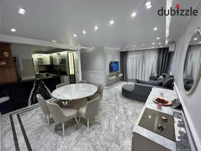 Fully Furnished Apartment for Rent in Madinaty B11  Area: 100 sqm  Group: 113  Floor: 3rd floor  Layout: 2 bedrooms + 1 bathroom  Fully marble-finished apartment  Full garden view  Brand-new furniture throughout  Fully air-conditioned  All appliances are