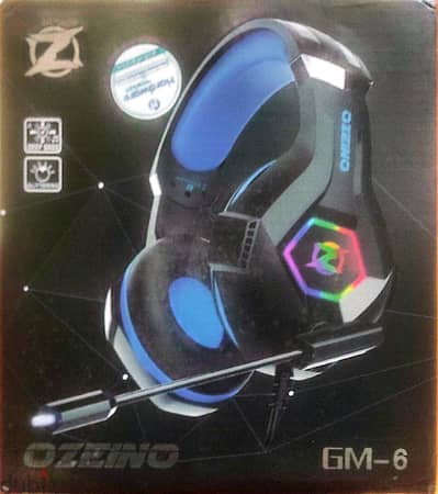 سماعة جيمنج محيطية Ozeino GM-6 بحالة ممتازة