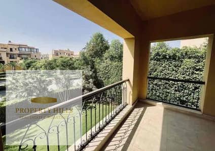 The cheapest finished villa in the Fifth Settlement with a down payment of ((1,213,000)) with a landscape view, smart security, and guard next to the American University and CFC