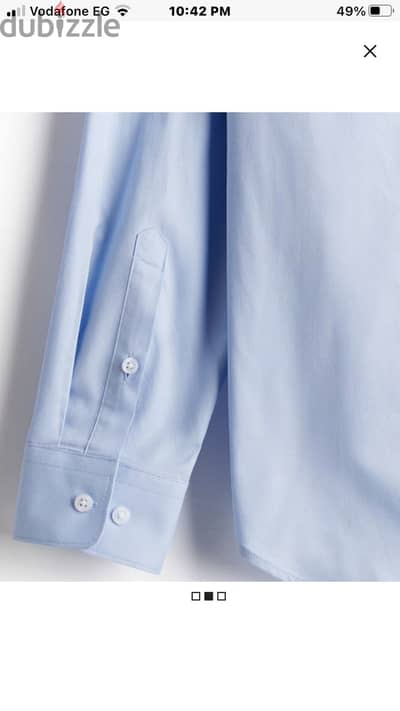 H&M slim fit shirt